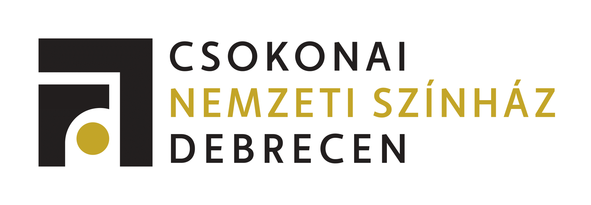 Csokonai Nemzeti Szinhaz Debrecen logo